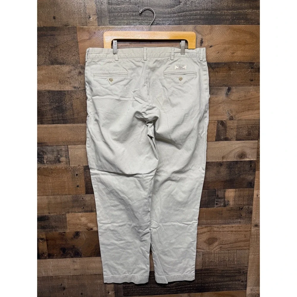Polo Ralph Lauren Mens Classic‎ Fit Chino Pants Khaki Size 38x30